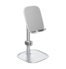 Підставка до планшета та телефона Literary youth desktop bracket Silver Baseus (SUWY-0S)