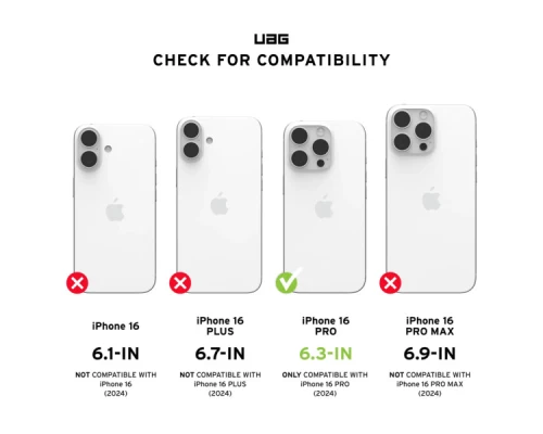 Чохол до мобільного телефона UAG iPhone 16 Pro Metropolis LT Magsafe Kevlar Mallard (114452113955) Чохол до мобільного телефона UAG iPhone 16 Pro Metropolis LT Magsafe Kevlar Mallard (114452113955)