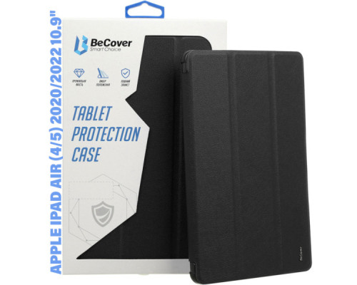 Чохол до планшета BeCover Soft Edge TPU Apple Pencil Apple iPad Air (4/5) 2020/2022 10.9" Black (711696)