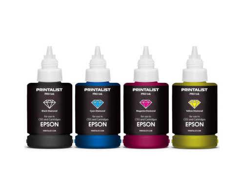 Чорнило Printalist Epson 4х140г B/C/M/Y SET (PL-INK-EPSON-SET4)
