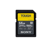 Карта пам'яті Sony 64GB SDXC class 10 UHS-II U3 V60 Tough (SFM64T.SYM)