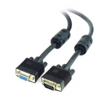 Кабель мультимедійний VGA M to VGA F 3.0m Cablexpert (CC-PPVGAX-10B)