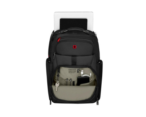 Рюкзак для ноутбука Wenger 17" New Icons, Meteor, Black (653188)