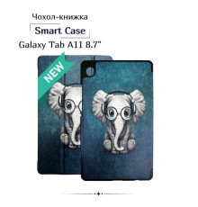 Чохол до планшета BeCover Smart Case Samsung Galaxy Tab A11 SM-X133/X135 8.7" Elephant (713985)