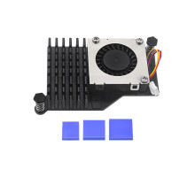 Радіатор охолодження для Мікро ПК Kuongshun з вентилятором для Raspberry Pi 5 (RA800)