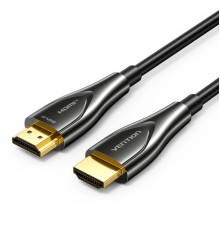 Кабель мультимедійний HDMI M to HDMI M 60.0m 4K fiber optic black Vention (ALSBAE)