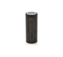 Акумулятор 26650 5000mAh (5100-5500mAh) 25A, 3.7V (2.5-4.2V), Black, 2шт в уп., ціна за 1шт Liitokala (Lii-50A / 23383)