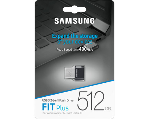 USB флеш накопичувач Samsung 512GB Fit Plus USB 3.2 (MUF-512AB/APC)