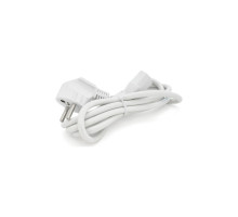 Кабель живлення C13 1,5m PC-186 CEE7/17-C13 0.75mm 3 pin white Ritar (PC-186 CEE7/17-C13-1,5)