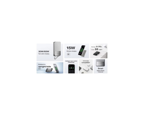 Батарея універсальна EcoFlow RAPID Magnetic Power Bank 5000 Light Blue (EF-RAPID5000-L-EU)