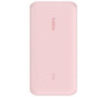 Батарея універсальна Belkin 20000mAh, 30W USB-C Pink (BPB024HQPK)