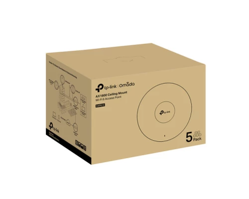Точка доступу Wi-Fi TP-Link EAP613-5-PACK Точка доступу Wi-Fi TP-Link EAP613-5-PACK