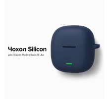 Чохол для навушників BeCover Silicon для Xiaomi Redmi Buds 8 Lite Blue (715905)