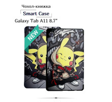 Чохол до планшета BeCover Smart Case Samsung Galaxy Tab A11 SM-X133/X135 8.7" Pikachu (713989)