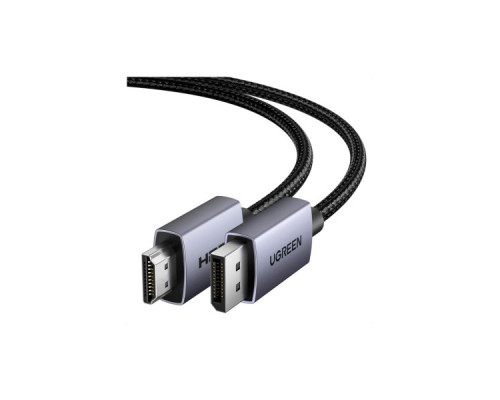 Кабель мультимедійний DisplayPort M to HDMI M 2.0m V2.0 4K30Hz DP125 black Ugreen (35842)