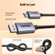 Кабель мультимедійний DisplayPort M to HDMI M 2.0m V2.0 4K30Hz DP125 black Ugreen (35842)