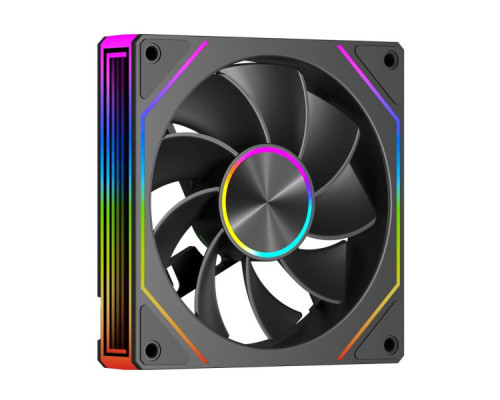 Кулер до корпусу PcCooler Вентилятор реверсний PCCOOLER FG120R ARGB BK чорний для корпусу 1 (FG120R ARGB BK)