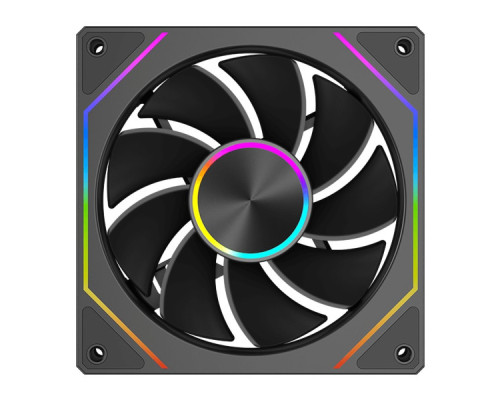 Кулер до корпусу PcCooler Вентилятор реверсний PCCOOLER FG120R ARGB BK чорний для корпусу 1 (FG120R ARGB BK)