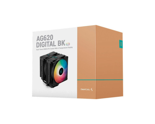 Кулер до процесора Deepcool AG620 Digital BK ARGB (R-AG620-BKADMN-G-2)