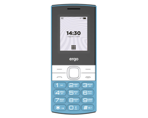 Мобільний телефон Ergo B185 Blue