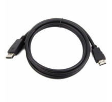 Кабель мультимедійний DisplayPort M to HDMI M 1.8m Cablexpert (CC-DP-HDMI-6)