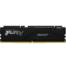 Модуль пам'яті для комп'ютера DDR5 32GB 6000 MHz Beast Black Kingston Fury (ex.HyperX) (KF560C40BB-32)