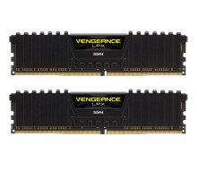 Модуль пам'яті для комп'ютера DDR4 16GB (2x8GB) 3600 MHz Vengeance LPX Black Corsair (CMK16GX4M2Z3600C18)