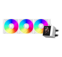 Система рідинного охолодження PcCooler DC360 Pro ARGB Display WH