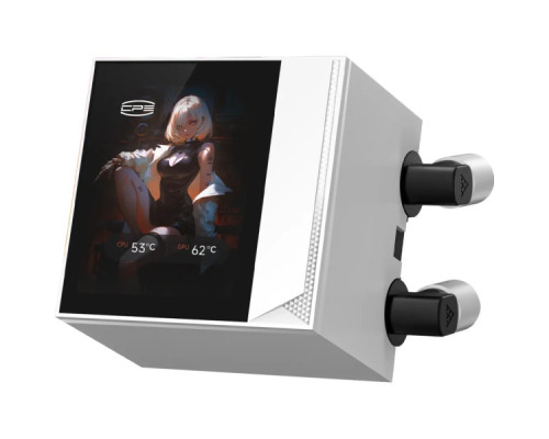 Система рідинного охолодження PcCooler DC360 Pro ARGB Display WH