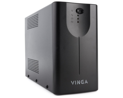 Пристрій безперебійного живлення Vinga LED 1500VA metal case (VPE-1500M)