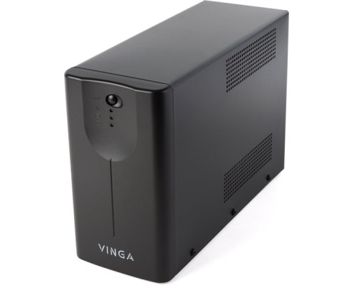 Пристрій безперебійного живлення Vinga LED 1500VA metal case (VPE-1500M)