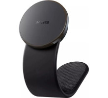 Універсальний автотримач Baseus C02 Pro Series Magnetic Wireless Charging Car Mount Cluster Black (C40156000111-00)