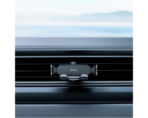 Універсальний автотримач Baseus Stable Gravitational Car Mount Lite (Air Outlet Version) (SUWX010001)