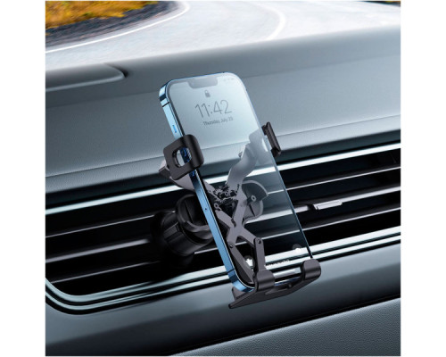 Універсальний автотримач Baseus Stable Gravitational Car Mount Lite (Air Outlet Version) (SUWX010001)