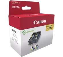 Картридж Canon CLI-36 color TWIN-pack (1511B025)