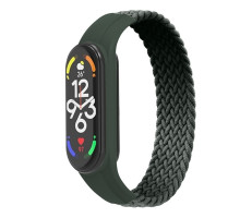 Ремінець до фітнес браслета Armorstandart Braided Solo Loop для Xiaomi Mi Band 7/6/5/4 Khaki size M (ARM58766)