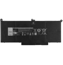 Акумулятор до ноутбука Dell Latitude 7280 F3YGT, 55Wh (7200mAh), 4cell, 7.6V, Li-Pol AlSoft (A71071)