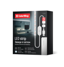 Світлодіодна стрічка ColorWay LED  3м з живленням від USB (CW-LD03)