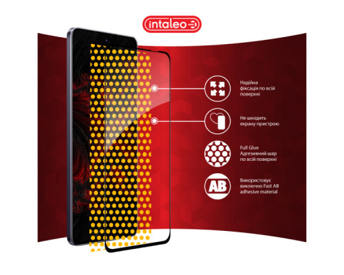 Скло захисне Intaleo Full Glue Realme 13+ Black (1283126607523)