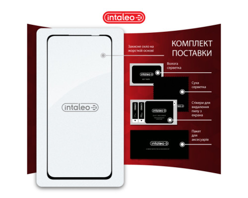 Скло захисне Intaleo Full Glue Realme 13+ Black (1283126607523)