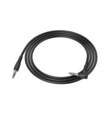 Кабель мультимедійний 3.5mm M to 3.5mm M 1.0m BL10 black BOROFONE (6974443382167)
