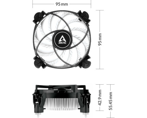 Кулер до процесора Arctic Alpine 17 LP (ACALP00042A)