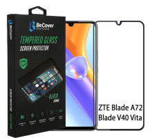 Скло захисне BeCover ZTE Blade A72/A72s/V40 Vita Black (708391)