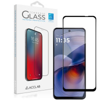 Скло захисне ACCLAB Full Glue Motorola G55 Black (1283126613210)