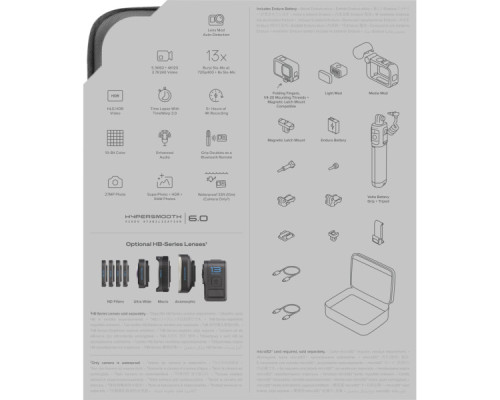 Екшн-камера GoPro HERO13 Black Creator Edition (CHDFB-131-EU)