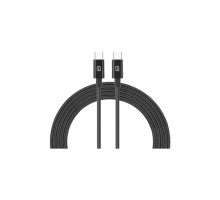 Дата кабель USB-C to USB-C 1.2.0m ABMM093BL black Armorstandart (ARM64371)