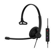 Навушники Epos Impact 100 MS Mono USB-C+A Black (1001419)