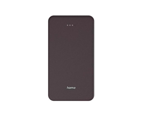 Батарея універсальна Hama 20000mAh, 15W/5V/3A, USB-C, USB-A, plum (00201715)