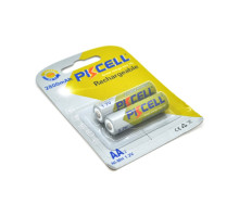Акумулятор AA R6 2800mAh 1.2V NiMH Rechargeable Battery, 2шт/бл PkCell (PC/AA2800-2B)