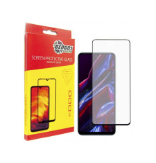 Скло захисне Dengos Full Glue Poco X5 5G (black) (TGFG-302)